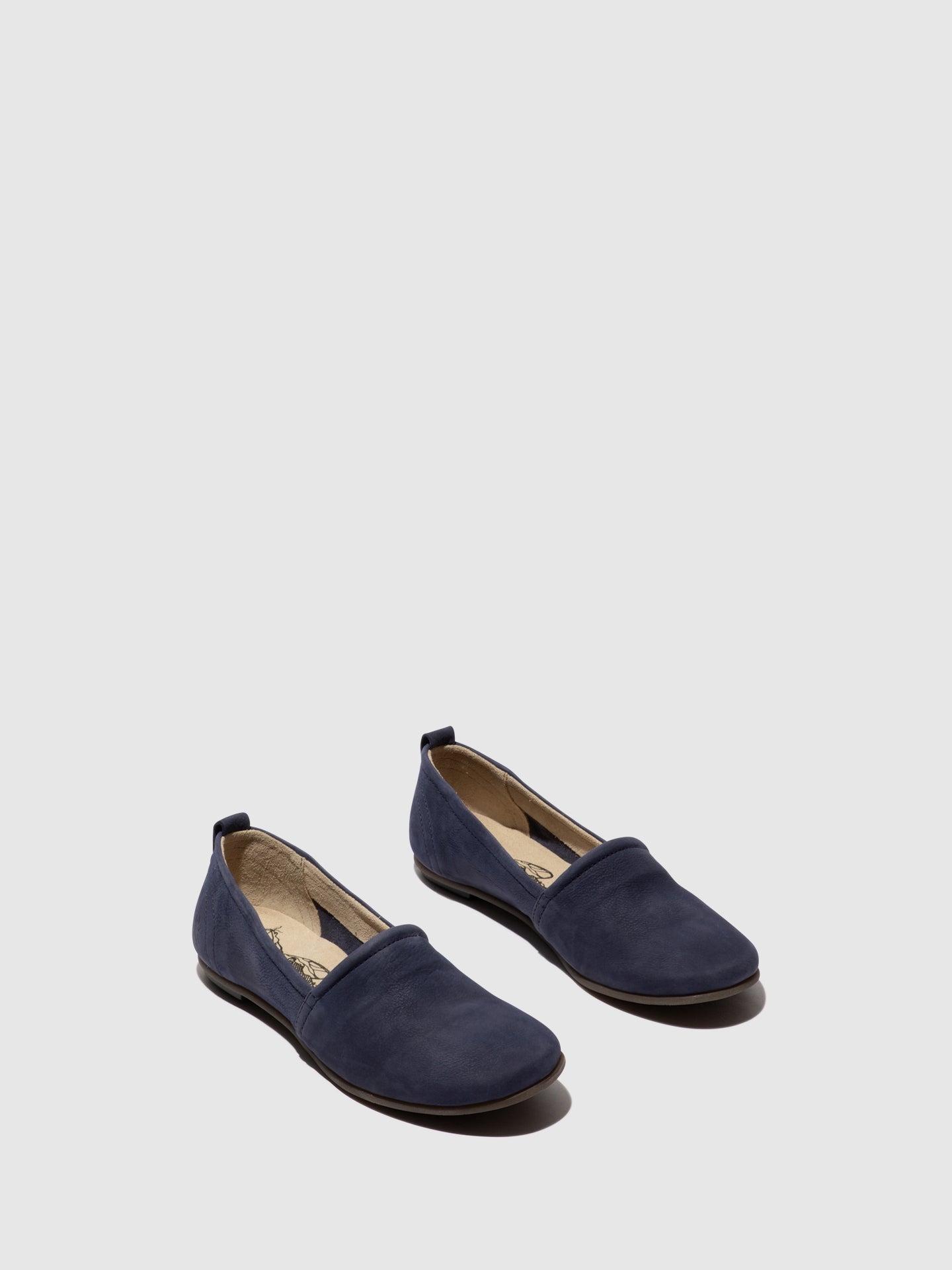 Fly London Sabrinas de Ponta Redonda em Azul